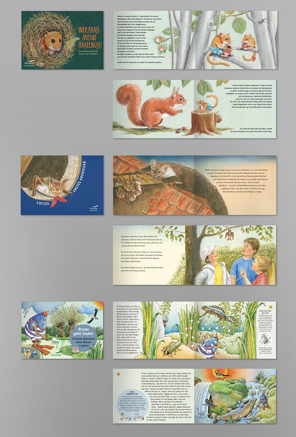 10 LANU A5 Broschueren Illustration