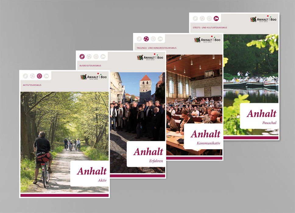 1 TR ADW 800 Jahre Anhalt Broschur Anhalt vier The